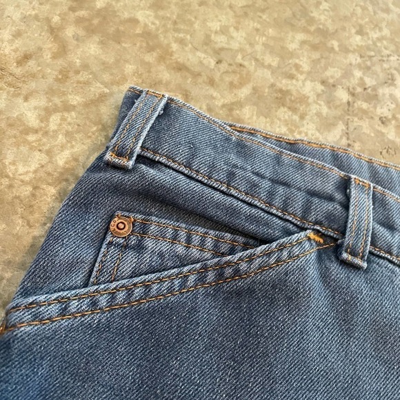 Vintage Levi’s For Men Skosh More Comfort Orange Tab Denim Jeans Mens 36 / 37 - Picture 5 of 16